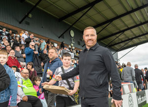 Hednesford fans celebrate promotion