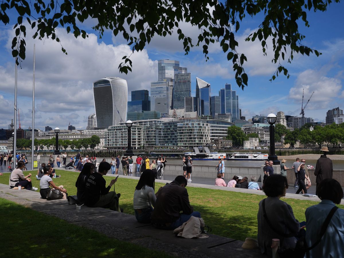Temperatures could hit 27C on Saturday before unsettled weather arrives