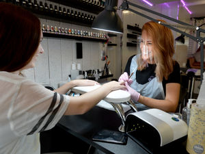 Supporting image for story: 'Just ecstatic' - Hair salons and tattoo parlours react to reopening