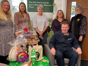 Supporting image for story: NFU Mutual coffee morning raises £500 for charity  