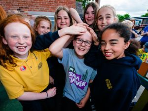 Supporting image for story: Hannah braves the shave in Market Drayton