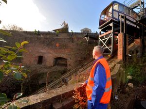Supporting image for story: Update on wall that led to Bridgnorth Cliff Railway closure to be heard next week