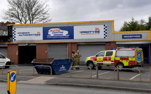 Firefighters returned to the scene of the blaze through the day to check for potential hotspots