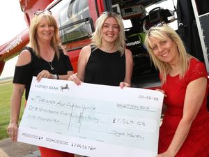 Supporting image for story: Funds fly high for charity