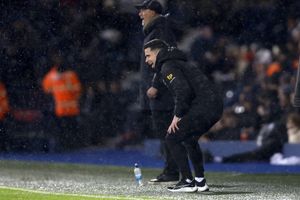 EDITORIAL USE ONLY. No use with unauthorized audio, video, data, fixture lists, club/league logos or 'live' services. Online in-match use limited to 120 images, no video emulation. No use in betting, games or single club/league/player publications