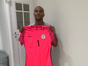 Supporting image for story: Former Wolves keeper Carl Ikeme’s shirt is up for grabs