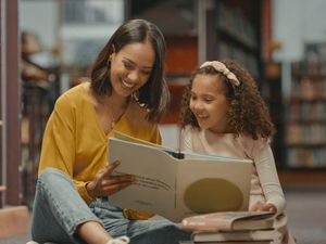 Parent and child reading