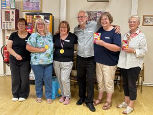 Skittles participants Sandy, Chris, Mel, Dave, Elizabeth and Sheila