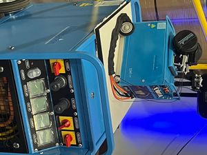 The 3D cake produced for the celebrations