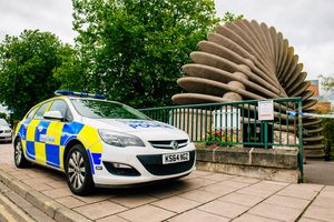 West Mercia Search & Rescue search the River Severn in Shrewsbury 