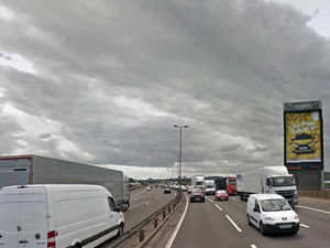 Supporting image for story: Asbestos fear for residents over M5 roadworks
