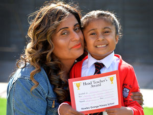 Supporting image for story: Little Amaya, 6, saves mother after she collapses at Halesowen home