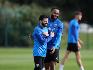 Supporting image for story: GALLERY: West Brom ramp up training ahead of return to action