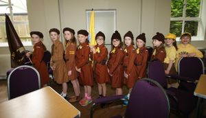 Brownie uniforms through the ages