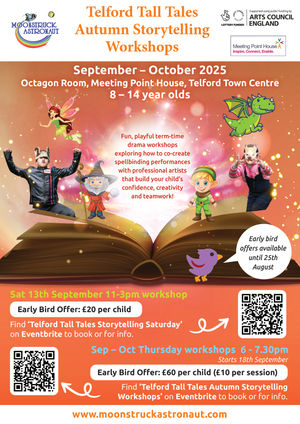 Telford Tall Tales Autumn Workshops