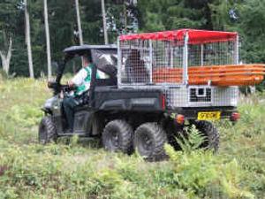 Supporting image for story: Dramatic rescue after mountain biker crashes in Shropshire woods