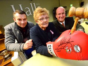 Supporting image for story: Anthony Joshua helps Shropshire charity fight cancer