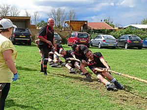 Supporting image for story: Last Chance Saloon finally take their chance to grab gold at Tug of War champs