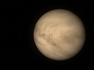 3D rendering of Venus, the second planet from the Sun