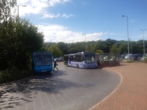 The Oxon Park & Ride site in Shrewsbury. Picture: LDRS