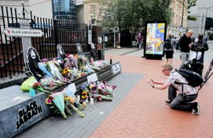 Fans at the Black Sabbath Bridge. Photo: Joseph Walshe/SWNS
