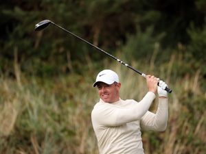Supporting image for story: Rory McIlroy takes one-shot lead into final round of Irish Open
