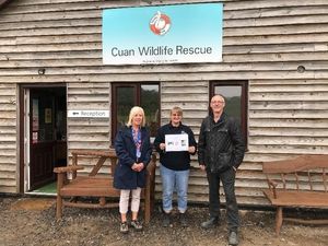 Supporting image for story: Donation to animal rescue centre