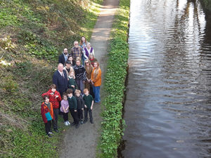 Parents and children are worried about the news that new pupils attending St Martins School will have to walk along a canal towpath. Picture: LDRS
