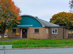 St Giles' church hall on Sutton Way