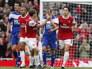 Supporting image for story: Arsenal 2 Birmingham 1