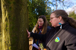 An RSPB delivered training session as part of the organisations Nature Prescriptions project