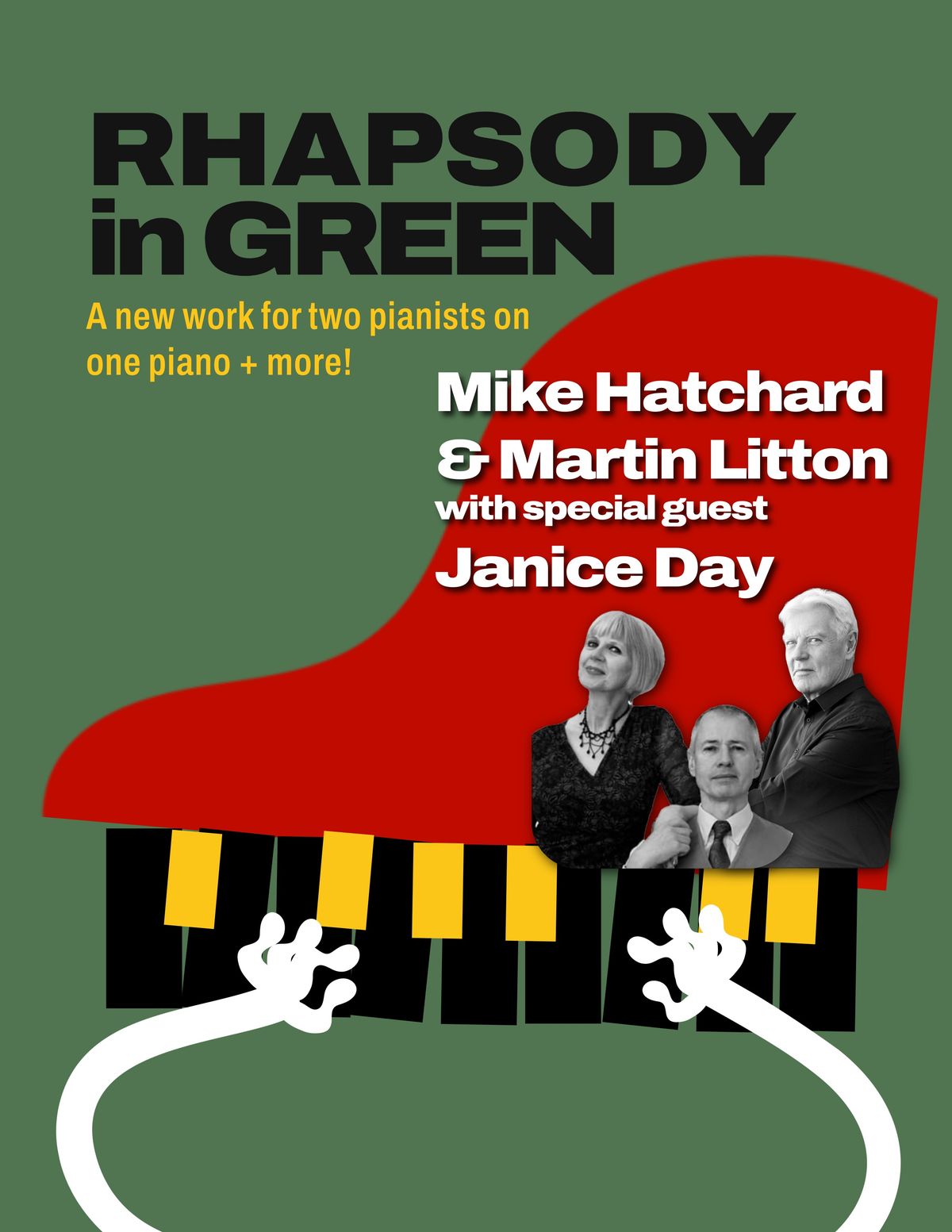 Entertainment Rhapsody in Green brings piano brilliance, wit and vintage character comedy to Hay-on-Wye