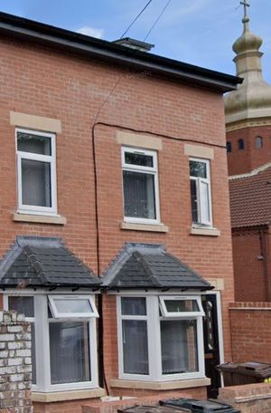 The house in Merridale Road, Wolverhampton