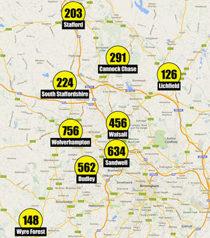 The region's unsafe installations