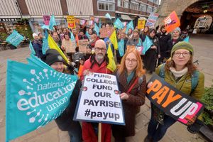 From left, Paula Llywarch, John Boken, Naomi Hutchings and Sarah Duff