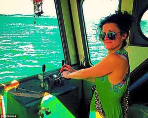 On the ferry to the island of Koh Chang hours before her death