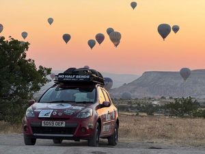 The team said one of their high points was when they drove to Cappadocia in Turkey, a renowned site for hot air ballooning