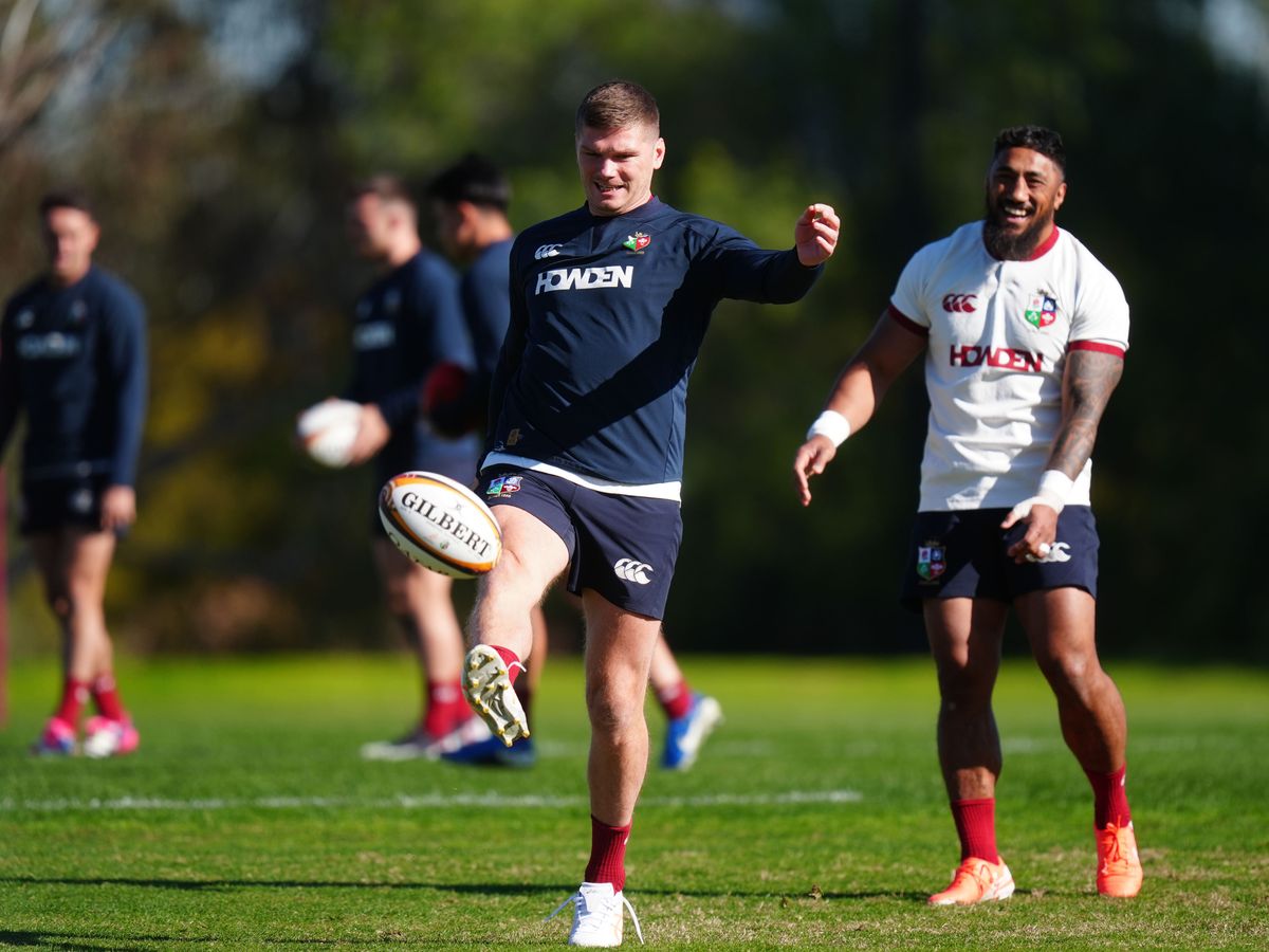 Owen Farrell named on bench for Lions&rsquo; second Test against Wallabies