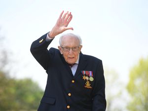 Supporting image for story: Captain Sir Tom Moore fears for elderly people if national lockdown returns