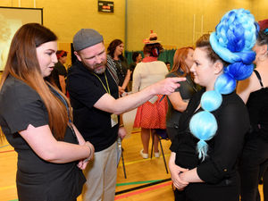 Supporting image for story: In pictures: Brilliant bouffants at Telford College hair and beauty contest 

