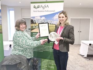 Supporting image for story: Shropshire sisters honoured for work in supporting farmers