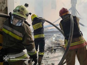 Supporting image for story: Russia launches large-scale attack on Ukraine, killing three and injuring dozens