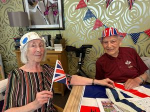 Celebrations underway in Donnington. Photo: Age UK Shropshire Telford & Wrekin