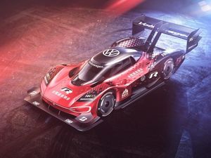 Supporting image for story: Volkswagen ID.R electric racer gets fresh look ahead of China record attempt