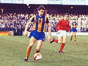 Supporting image for story: Shrewsbury Town throwback: Steve Biggins banged them in during hot run in 1980