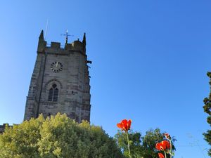Supporting image for story: It's 12 o'clock somewhere – or always at a Shropshire church