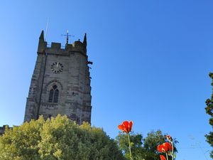 Supporting image for story: It's 12 o'clock somewhere – or always at a Shropshire church