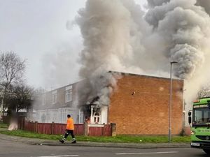 Supporting image for story: 'Heroic!': Bin man praised after rescuing two people and dog from fierce Tipton blaze