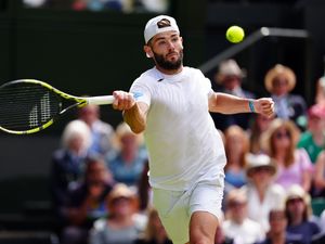 Supporting image for story: Jacob Fearnley loses to Grigor Dimitrov as Madrid Open resumes after power-cut