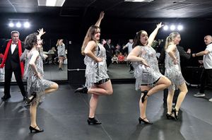 Shrewsbury Musical Theatre Company rehearsing Nativity which opens on Wednesday, December 18.